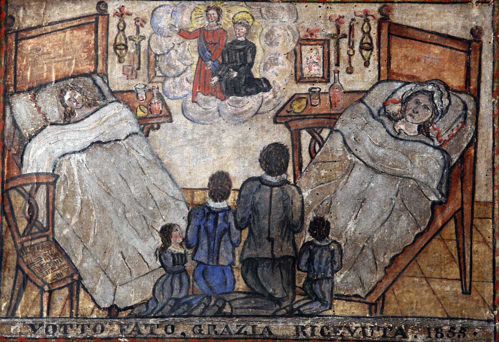Santuario della Madonna di Caravaggio: ex-voto Santuario della Madonna di Caravaggio: ex-voto