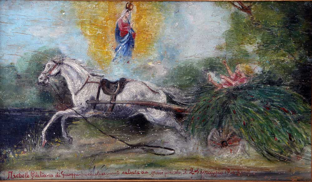 Santuario della Madonna di Caravaggio: ex-voto Santuario della Madonna di Caravaggio: ex-voto