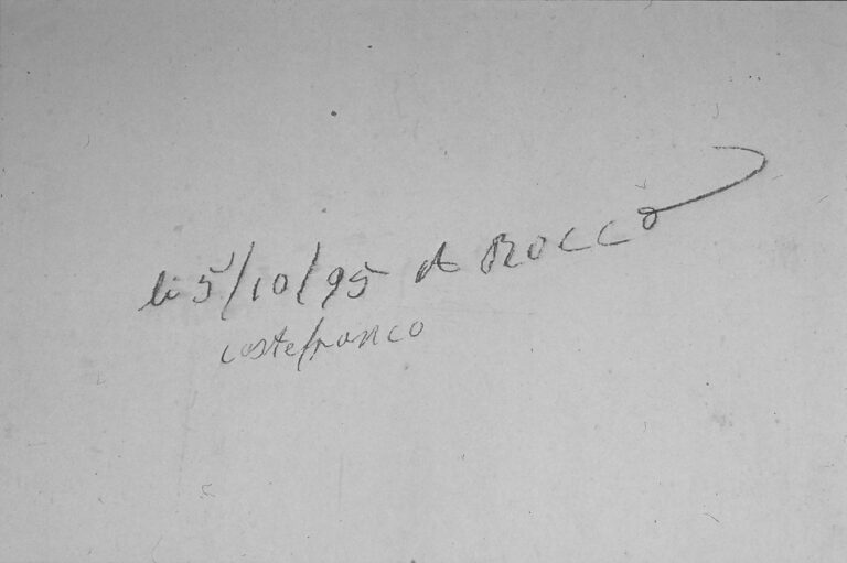 Santuario della Madonna di Caravaggio: le scritte murali ottocentesche.