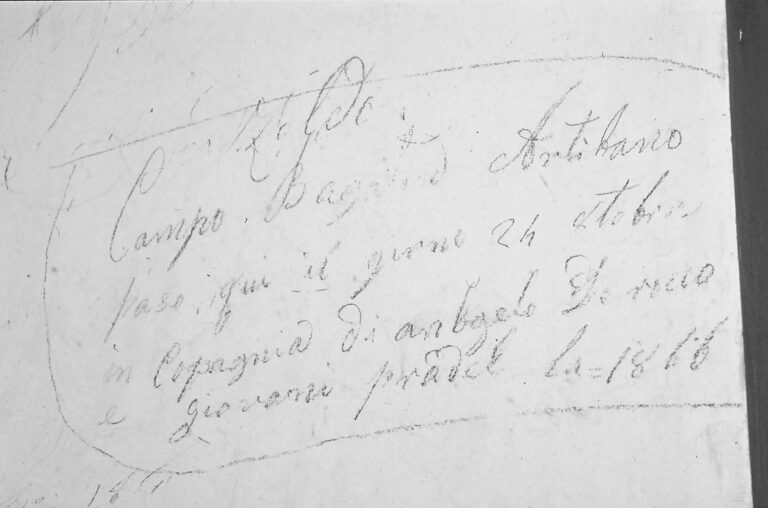 Santuario della Madonna di Caravaggio: le scritte murali ottocentesche.