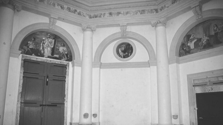 Santuario della Madonna di Caravaggio: il restauro dell'interno.